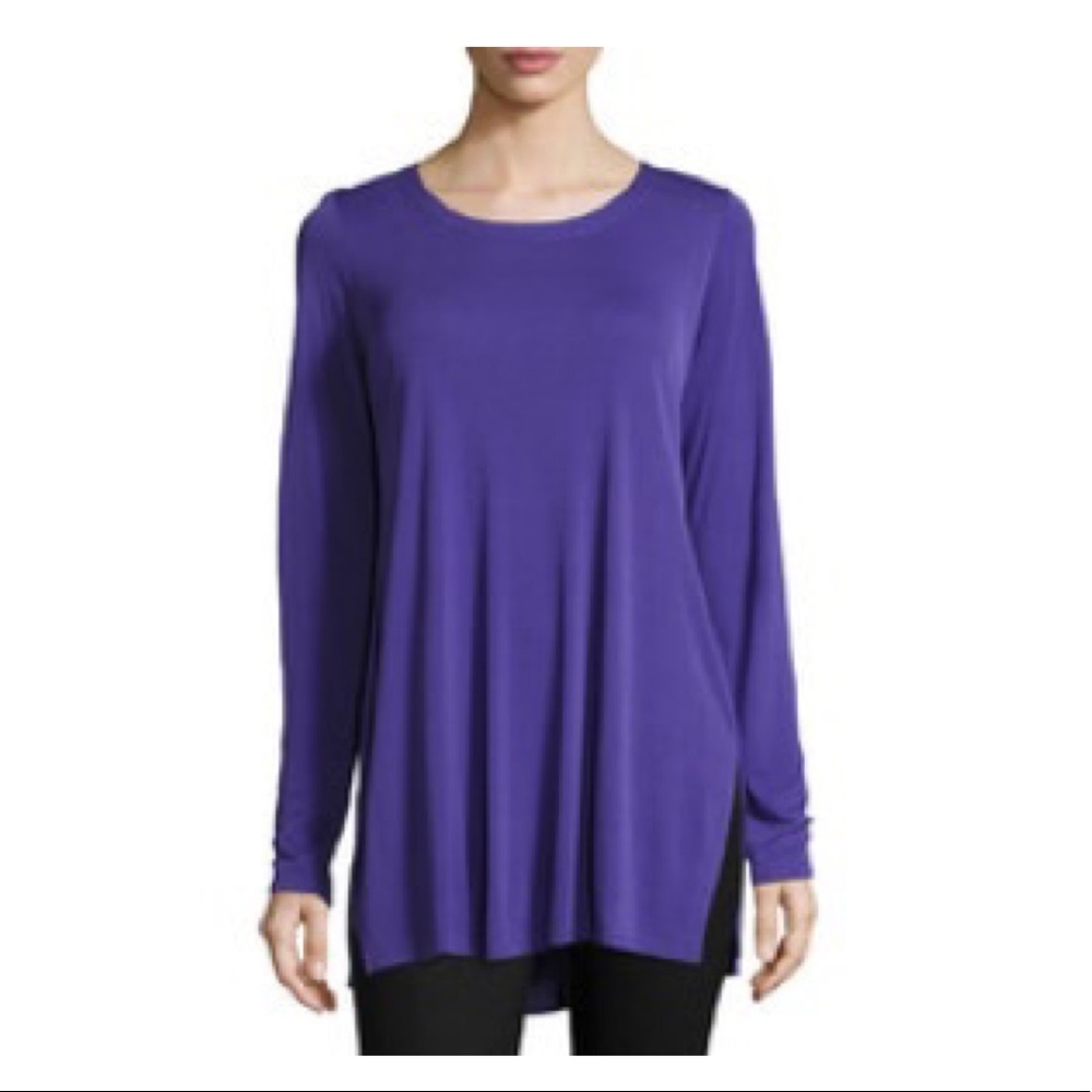 Eileen Fisher Stretch Silk Tunic 2x